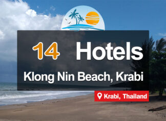 14 Hotels at Klong Nin Beach, the beautiful view of Koh Lanta.