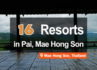 16 Beautiful Resorts in Pai. With stunning views of the surrounding mountains and sea of mist.