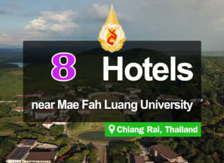 8 Hotel Accommodations near Mae Fah Luang University, Chiang Rai.